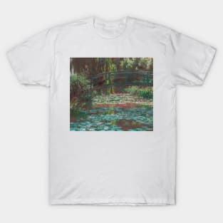 Water Lily Pond by Claude Monet T-Shirt